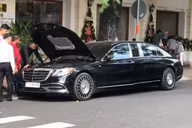 Tận thấy Mercedes-Maybach S450 Pullman hơn 7 tỷ đầu tiên tại Việt Nam