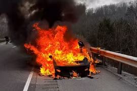 Tỷ lệ cháy của ôtô điện chỉ bằng 1/61 so với xe động cơ đốt trong