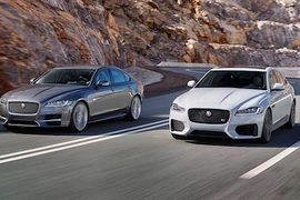 Cận cảnh Jaguar XF thế hệ 2 - đối thủ của BMW 5 Series 