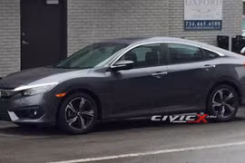 Honda Civic thế hệ mới lộ diện trước ngày ra mắt 
