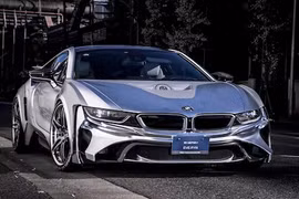 Trầm trồ trước BMW i8 độ widebody đầu tiên trên Thế giới