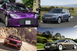 Top 10 mẫu xe sang đắt tiền "hot" nhất năm 2018