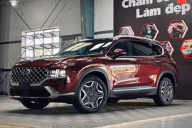 Hyundai SantaFe Hybrid giá thực tế chỉ 1,235 tỷ đồng