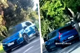 "Tóm gọn" Kia EV9 2024 chạy trên đường phố, ngày ra mắt cận kề