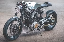 Xế độ Yamaha XV1000 phong cách “quả cầu lửa” cực chất