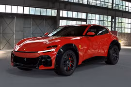 Siêu SUV Ferrari Purosangue hơn 9 tỷ đồng đầu tiên được độ DMC