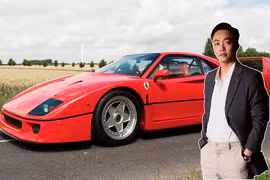 Đại gia Cường Đô la muốn đưa Ferrari F40 cổ tiền tỷ về Việt Nam