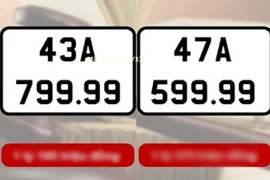 Cặp biển tứ quý 9 Đắk Lắk và Đà Nẵng sẽ vào 2 xe sang đắt tiền?