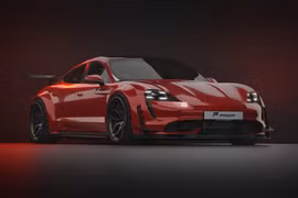 Prior Design độ thân rộng cho siêu xe điện Porsche Taycan