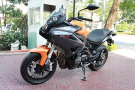 Môtô Pkl Benelli TNT 600 GT đầu tiên tại Hà Nội