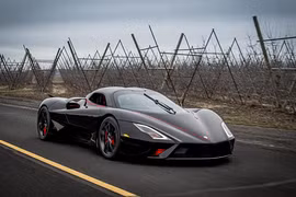 Siêu xe SSC Tuatara 1.750 mã lực đã có bản thương mại