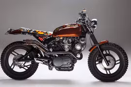 Yamaha Virago 750 “hoá thân” Scrambler đậm chất Nam Mỹ