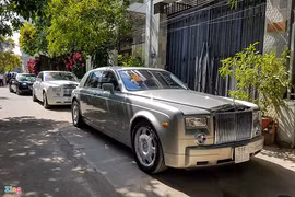 Dàn xe sang tại đám cưới thiếu gia Phan Thành và Primmy Trương