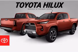 Toyota Fortuner và Hilux 2024 mới lộ hệ truyền động mild-hybrid 