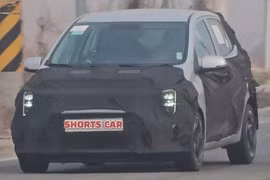 Kia Morning 2024 “miệt mài” chạy thử, thiết kế như Sorento thu nhỏ