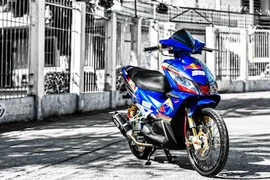 Honda Airblade đời cũ “giật full đồ chơi” của biker Việt 