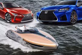 Du thuyền siêu sang Lexus Twin V8 Sport Yacht lộ diện