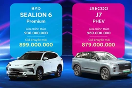 Jeacoo J7 PHEV và BYD Sealion 6 - xe “Tàu” đối đầu ở Việt Nam