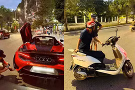 Honda Lead "húc" bể cản McLaren 765LT Spider thay mới gần 3 tỷ đồng