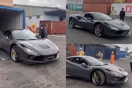 "Đập thùng" Ferrari F8 Tributo màu độc, hơn 27 tỷ về Việt Nam