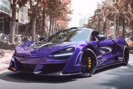 "Tóm gọn" siêu xe McLaren 720S hơn 20 tỷ màu tím độc nhất Việt Nam