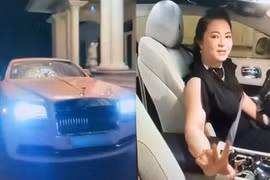 Ngắm Rolls-Royce Wraith màu hồng của "thánh livestream" Phương Hằng