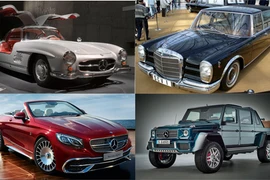 "Soi" loạt xe sang tốt nhất Mercedes-Benz từng sản xuất