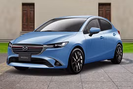 Mazda2 thế hệ mới sẽ nâng cấp mạnh động cơ để đấu Vios, City