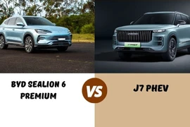 Jeacoo J7 PHEV và BYD Sealion 6 - "cuộc chiến" xe Trung Quốc ở Việt Nam