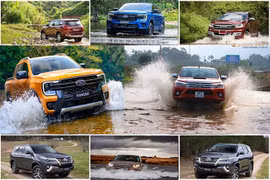 Top ôtô có khả năng lội nước đáng nể nhất tại Việt Nam