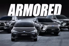Xem ô tô bình dân được bọc thép của Toyota 