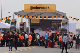 Continental Tire "show hàng" lốp mới tại sinh nhật Otofun