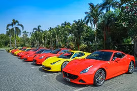 Dàn Ferrari của dân chơi Indonesia khiến đại gia Việt "phát thèm"