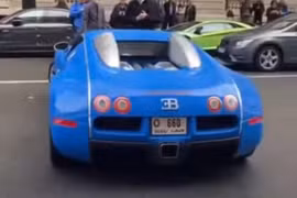 Bugatti Veyron "chạm" Lamborghini Aventador - phí sửa cả trăm triệu