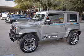 Bản độ Suzuki Jimny lột xác dữ dằn kèm động cơ tăng áp