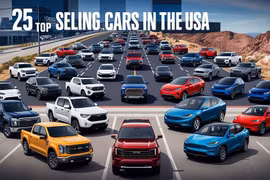 Top ôtô bán chạy nhất tại thị trường Mỹ năm 2024