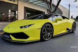 Lamborghini Huracan độ Vorsteiner đeo biển số 'san bằng tất cả' 