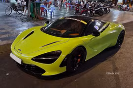 Siêu xe Mclaren 720S đầu tiên của Việt Nam "thay áo" đón 2022