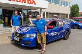Honda Civic lập kỷ lục Thế giới về tiết kiệm nhiên liệu