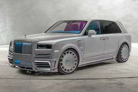Rolls-Royce Cullinan - SUV siêu sang độ Mansory màu xám Nardo "kịch độc"
