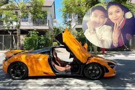 Em trai BTV Ngọc Trinh tậu McLaren 720S hơn 16 tỷ đồng