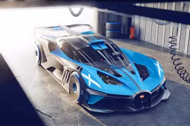 Siêu xe Bugatti Bolide mạnh 1.850 mã lực, chỉ 1.240 kg