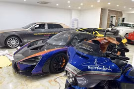 Garage ôtô trăm tỷ của đại gia Hoàng Kim Khánh “sạch bóng” siêu xe