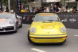 Porsche Carrera RS - "ông cụ già nhất" tham dự Gumball 3000 2024