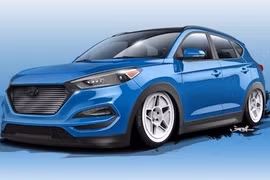 Hyundai sẽ tham gia triển lãm độ xe với Tucson “siêu mạnh“