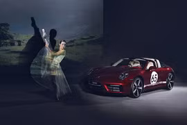 Tận mắt 'cực phẩm' Porsche 911 Targa 4S gần 12 tỷ đồng 