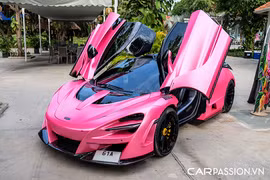 McLaren 720S Novitec N-Largo độc nhất Việt Nam khoác áo màu "hường"