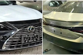 Xem Lexus ES 2025 lộ ảnh "bằng xương bằng thịt" vận chuyển về đại lý