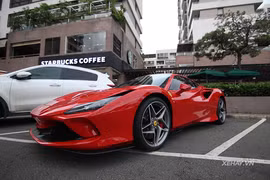 Cận cảnh siêu xe Ferrari F8 Tributo giá hơn 20 tỷ của Cường Đô la 