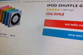 Loạt iPod và Apple Watch giá rẻ tràn về Việt Nam